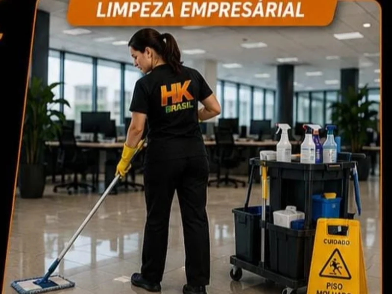 Limpeza e Conservação Corporativa de Alto Padrão